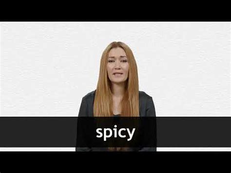 spicy traduzione|spicy definition italian.